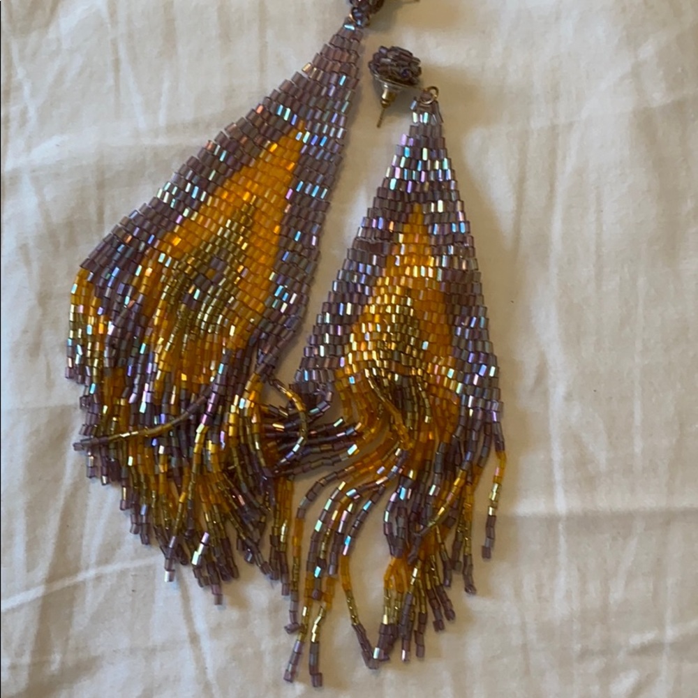 Free people dangle earrings